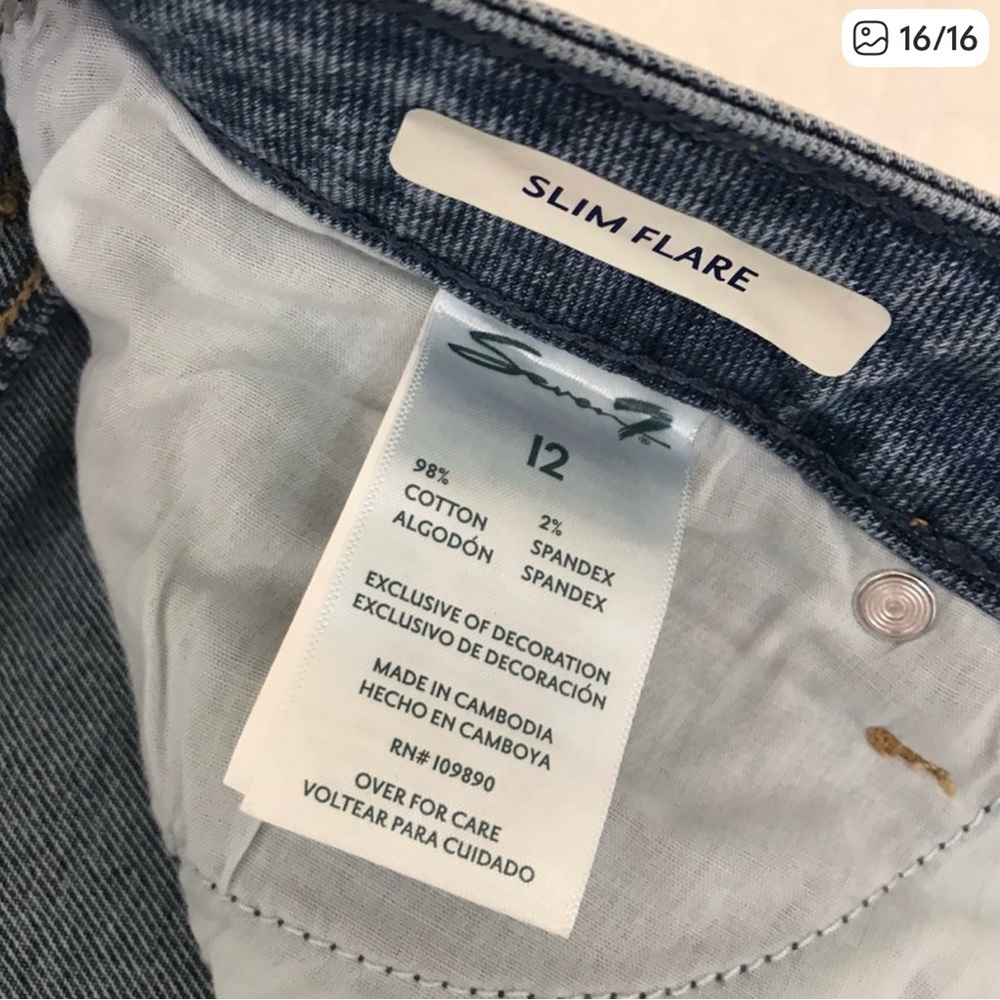 🔥NWT Felicity Seven7 Denim Jeans🔥 - Picture 11 of 11